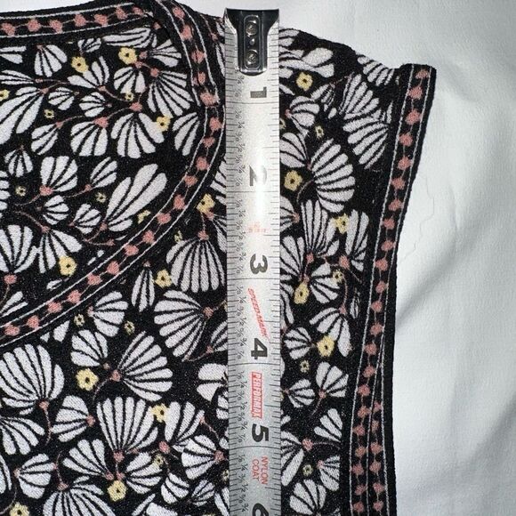 Max Studio Floral Twist Front Jersey Midi Dress - Picture 12 of 16